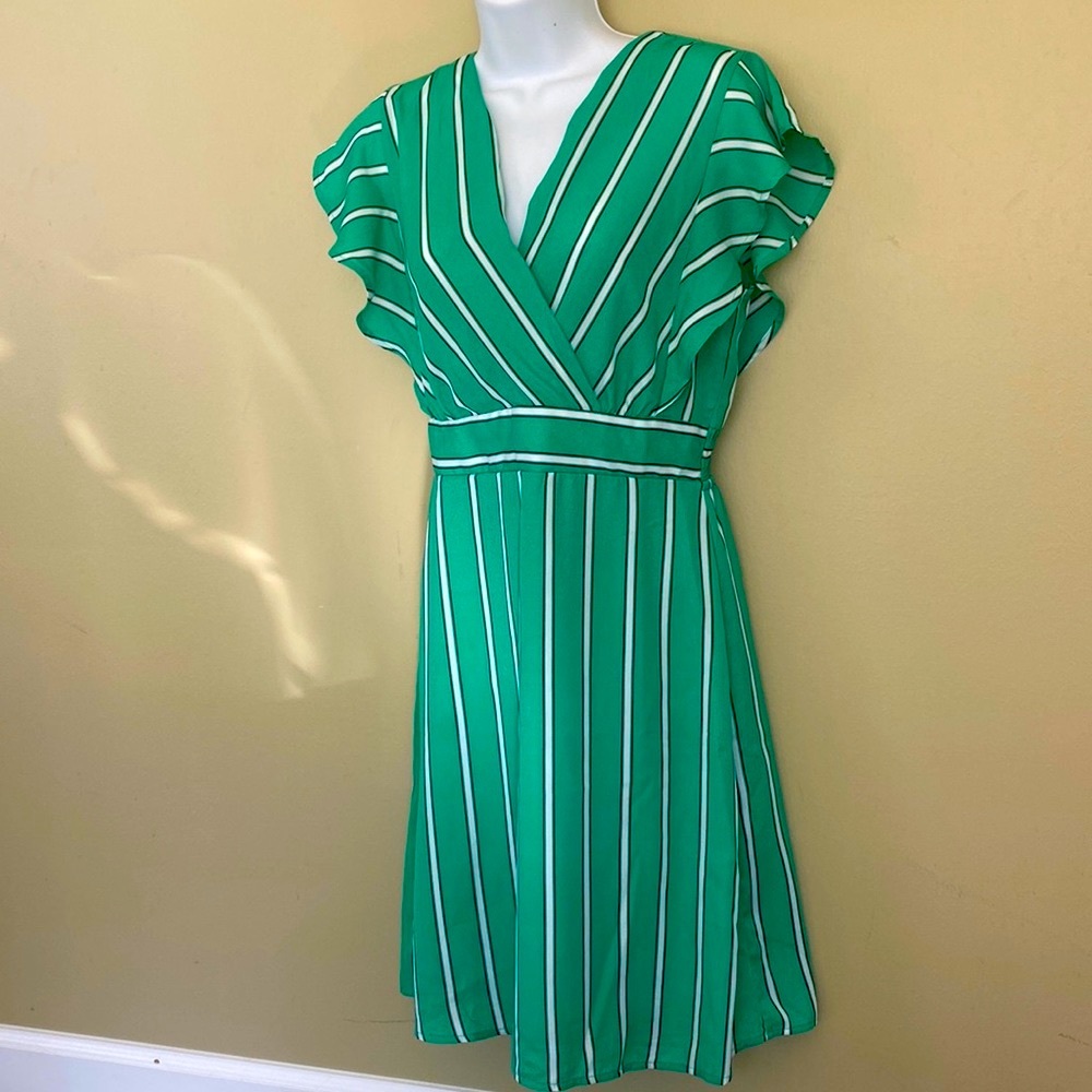 Monteau striped dress